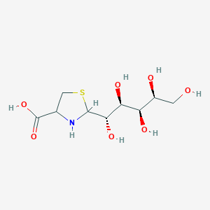 B166417 Glucosylthiazolidine-4-carboxylic acid CAS No. 132338-92-2