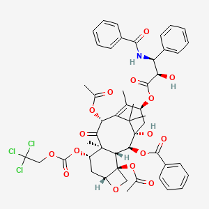 molecular formula C50H52Cl3NO16 B1664204 7-Troc-Paclitaxel CAS No. 114915-17-2