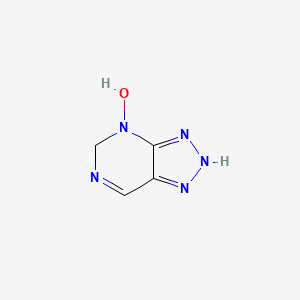 molecular formula C4H5N5O B1664207 8-氮杂次黄嘌呤 CAS No. 2683-90-1