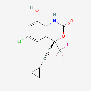molecular formula C14H9ClF3NO3 B1664214 8-Hydroxyefavirenz CAS No. 205754-33-2