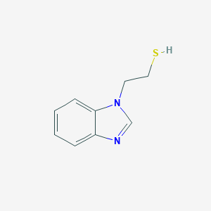 B166424 2-(1H-Benzimidazol-1-yl)ethane-1-thiol CAS No. 135206-61-0