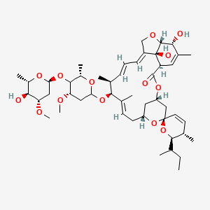 molecular formula C95H142O28 B1664291 Abamectin CAS No. 71751-41-2