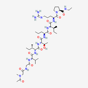 molecular formula C46H83N13O11 B1664307 Abt-510 CAS No. 251579-55-2