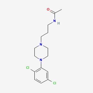 molecular formula C15H21Cl2N3O B1664318 阿卡嗪 CAS No. 55485-20-6