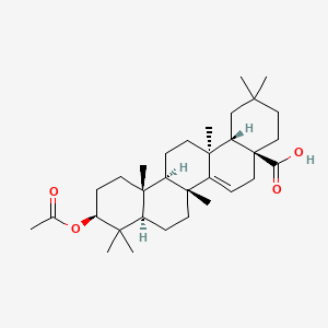 molecular formula C32H50O4 B1664334 乙酰阿勒里托酸 CAS No. 28937-85-1
