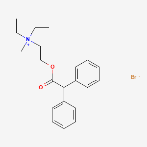 B1664380 Adiphenine methyl bromide CAS No. 6113-04-8