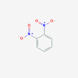 molecular formula C6H4(NO2)2<br>C6H4N2O4<br>C6H4N2O4 B166439 1,2-Dinitrobenzene CAS No. 528-29-0