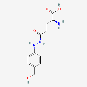 molecular formula C13H17N3O6 B1664429 蘑菇毒素 CAS No. 2757-90-6
