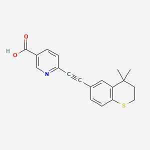 B1664432 Tazarotenic acid CAS No. 118292-41-4