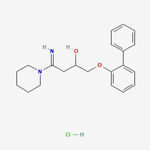 molecular formula C21H27ClN2O2 B1664438 AH 11110 盐酸盐 CAS No. 179388-65-9