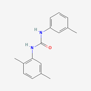 molecular formula C16H18N2O B1664482 1-(2,5-二甲基苯基)-3-(3-甲基苯基)脲 CAS No. 445007-59-0