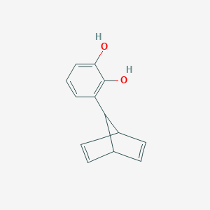 molecular formula C13H12O2 B166462 1,2-Benzenediol, 3-bicyclo[2.2.1]hepta-2,5-dien-7-yl-(9CI) CAS No. 127435-41-0