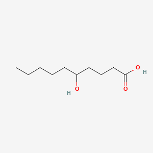 molecular formula C10H20O3 B1664656 5-羟基癸酸 CAS No. 624-00-0