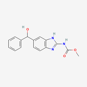 molecular formula C16H15N3O3 B1664658 5-羟基甲苯达唑 CAS No. 60254-95-7