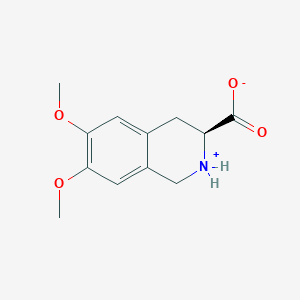 B1664675 (s)-6,7-Dimethoxy-1,2,3,4-tetrahydroisoquinoline-3-carboxylic acid CAS No. 103733-66-0