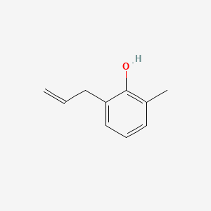 molecular formula C10H12O B1664677 2-烯丙基-6-甲基苯酚 CAS No. 3354-58-3