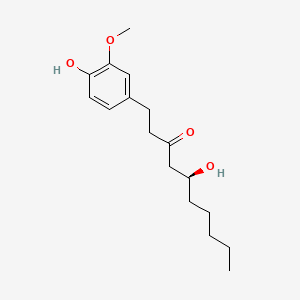 molecular formula C17H26O4 B1664683 姜酚 CAS No. 23513-14-6