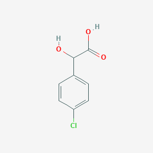 molecular formula C8H7ClO3 B166470 4-Chloromandelic acid CAS No. 492-86-4