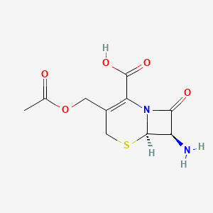molecular formula C10H12N2O5S B1664702 7-Aminocephalosporanic acid CAS No. 957-68-6