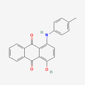 molecular formula C21H15NO3 B1664779 溶剂紫13 CAS No. 81-48-1
