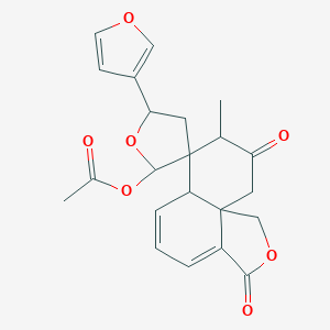 molecular formula C22H22O7 B166479 Salvipholin CAS No. 126724-98-9