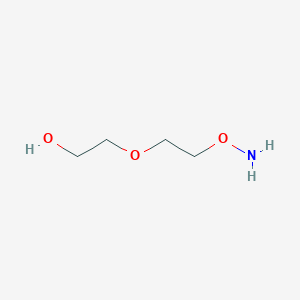 molecular formula C4H11NO3 B1664892 氨基氧基-PEG2-醇 CAS No. 185022-12-2
