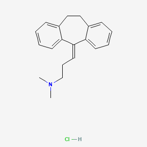 molecular formula C20H24ClN B1664910 Amitriptyline hydrochloride CAS No. 549-18-8