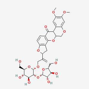 molecular formula C34H40O16 B1664932 阿莫芬 CAS No. 4207-90-3