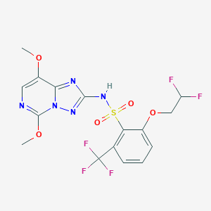 molecular formula C16H14F5N5O5S B166495 Penoxsulam CAS No. 219714-96-2