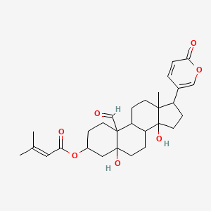 molecular formula C29H38O7 B1665002 Acrihellin CAS No. 67696-82-6