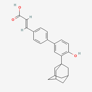 molecular formula C25H26O3 B1665022 Adarotene CAS No. 496868-77-0
