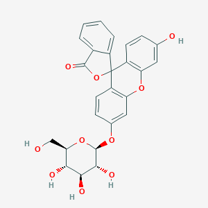 molecular formula C26H22O10 B166504 Fluorescein-beta-d-glucopyranoside CAS No. 129787-63-9