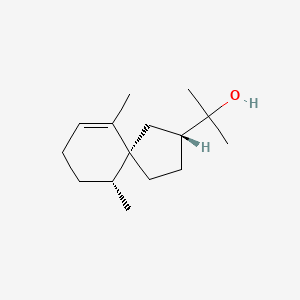 molecular formula C15H26O B1665057 Agarospirol CAS No. 1460-73-7