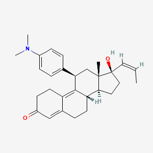 molecular formula C29H37NO2 B1665073 Aglepristone CAS No. 124478-60-0