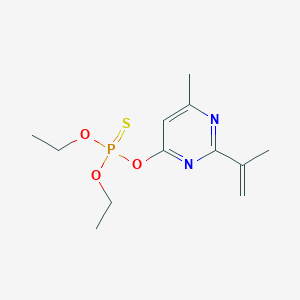 molecular formula C12H19N2O3PS B166510 Dehydrodiazinon CAS No. 32588-20-8