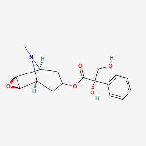 molecular formula C17H21NO5 B1665107 Anisodine CAS No. 52646-92-1