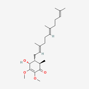 molecular formula C24H38O4 B1665121 Antroquinonol CAS No. 1010081-09-0