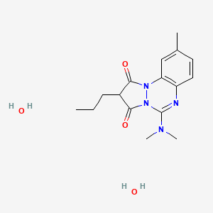 molecular formula C16H24N4O4 B1665128 Apazone二水合物 CAS No. 22304-30-9