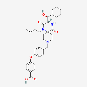 molecular formula C33H43N3O6 B1665140 Aplaviroc CAS No. 461443-59-4