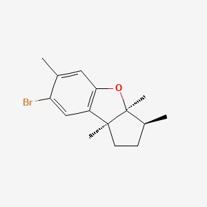 molecular formula C15H19BrO B1665144 Aplysin CAS No. 6790-63-2