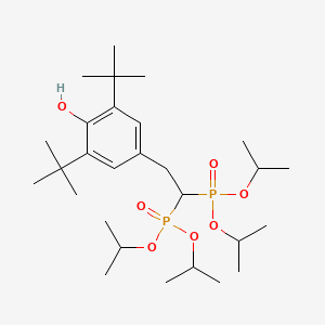 molecular formula C28H52O7P2 B1665149 Apomine CAS No. 126411-13-0