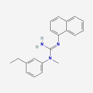 molecular formula C20H21N3 B1665152 Aptiganel CAS No. 137159-92-3
