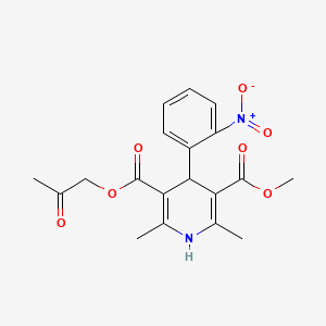 B1665160 Aranidipine CAS No. 86780-90-7