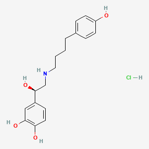 B1665169 Arbutamine hydrochloride CAS No. 125251-66-3