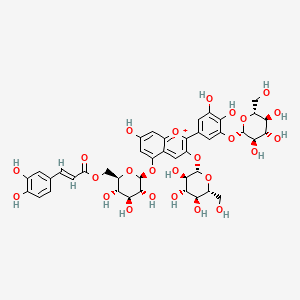 molecular formula C42H47O25+ B1665205 白鸢尾素 A CAS No. 190511-77-4