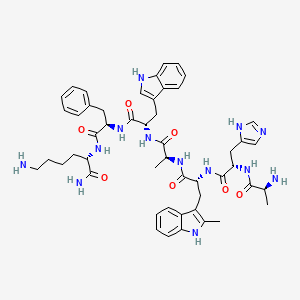 molecular formula C50H63N13O7 B1665216 艾利莫林 CAS No. 196808-85-2
