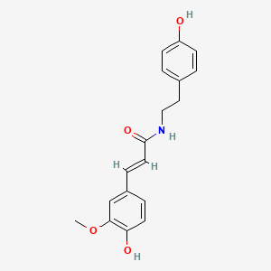 molecular formula C18H19NO4 B1665223 Moupinamide CAS No. 66648-43-9