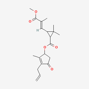 molecular formula C20H26O5 B1665231 II 烯丙菊酯 CAS No. 497-92-7
