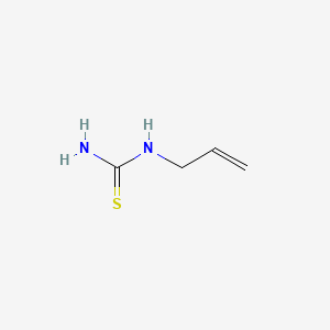 molecular formula C4H8N2S B1665245 烯丙硫脲 CAS No. 109-57-9