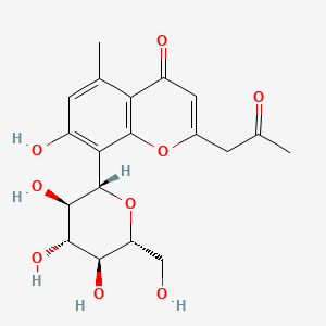 molecular formula C19H22O9 B1665252 芦荟素 CAS No. 30861-27-9